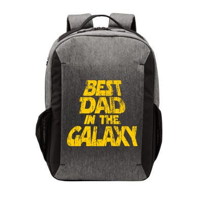Vintage Best Dad In The Galaxy Vector Backpack