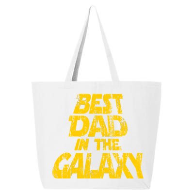 Vintage Best Dad In The Galaxy 25L Jumbo Tote