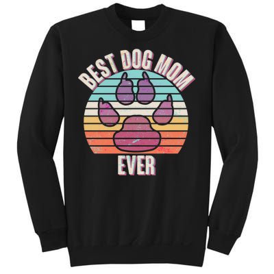 Vintage Best Dog Mom Ever Sweatshirt