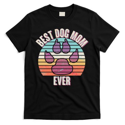 Vintage Best Dog Mom Ever T-Shirt