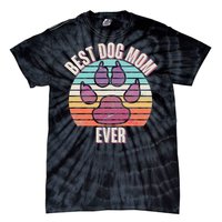 Vintage Best Dog Mom Ever Tie-Dye T-Shirt