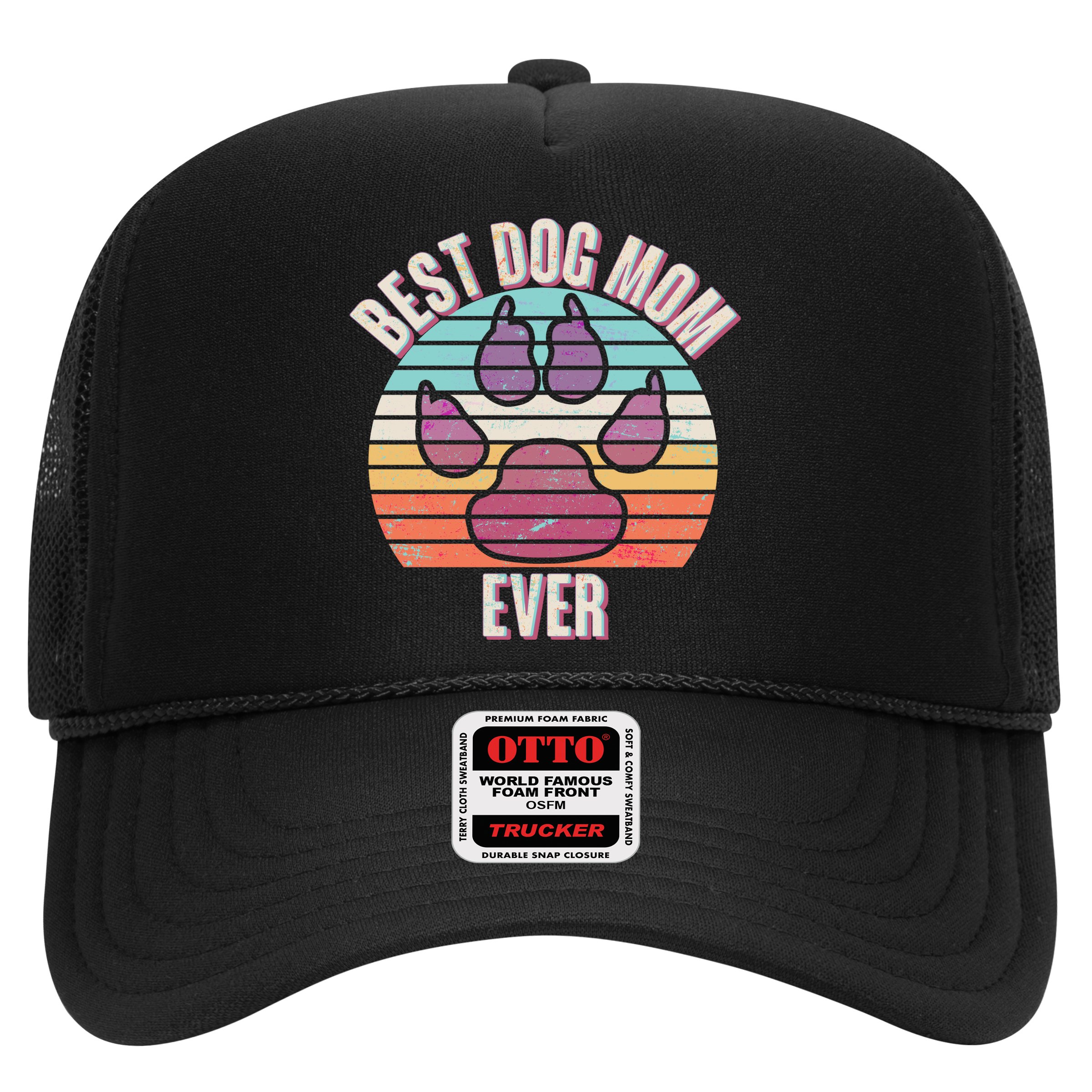 Vintage Best Dog Mom Ever Hat