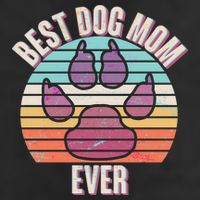 Vintage Best Dog Mom Ever Hat