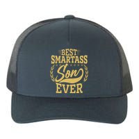 Vintage Best Smartass Son Ever Yupoong Adult 5-Panel Trucker Hat