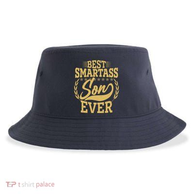 Vintage Best Smartass Son Ever Sustainable Bucket Hat