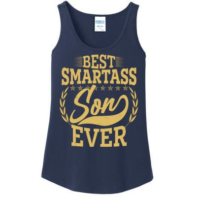 Vintage Best Smartass Son Ever Ladies Essential Tank