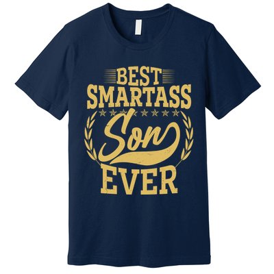 Vintage Best Smartass Son Ever Premium T-Shirt