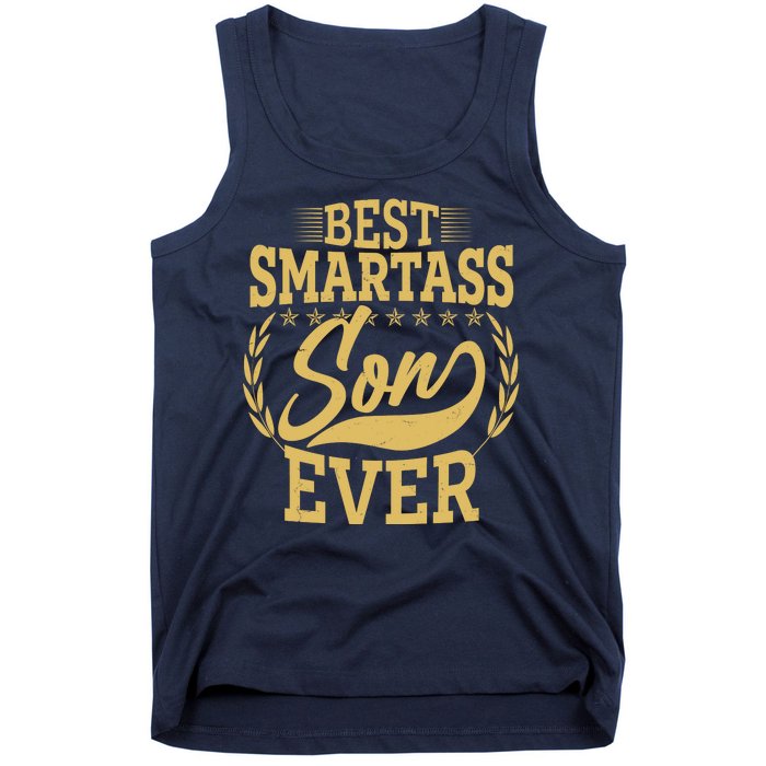 Vintage Best Smartass Son Ever Tank Top