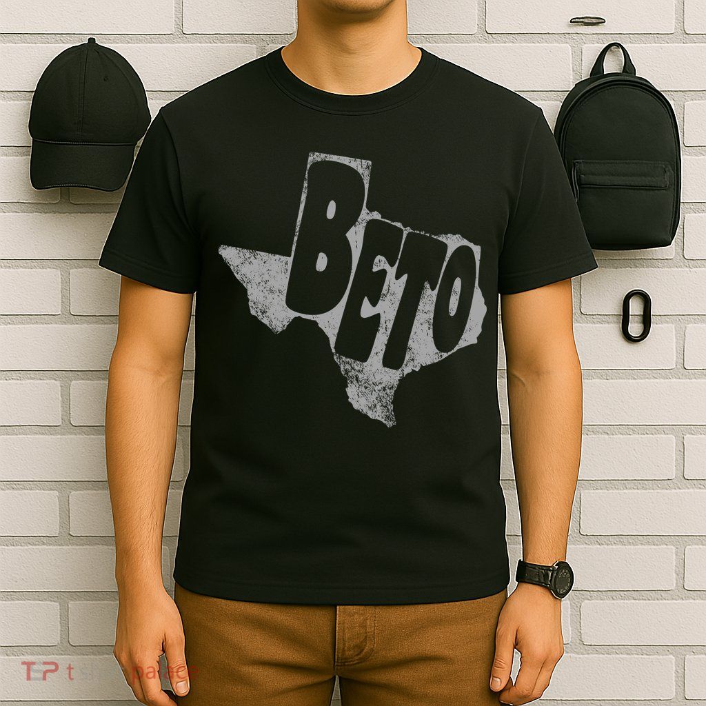 Vintage BETO Texas State Logo T-Shirt