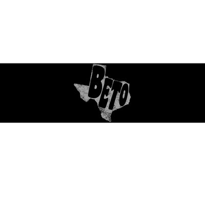 Vintage BETO Texas State Logo Bumper Sticker