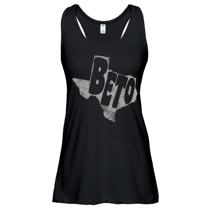 Vintage BETO Texas State Logo Ladies Essential Flowy Tank