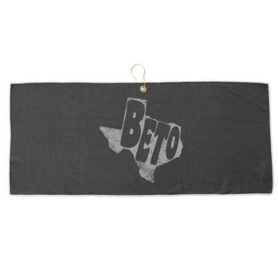 Vintage BETO Texas State Logo Large Microfiber Waffle Golf Towel