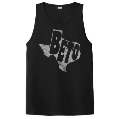 Vintage BETO Texas State Logo PosiCharge Competitor Tank