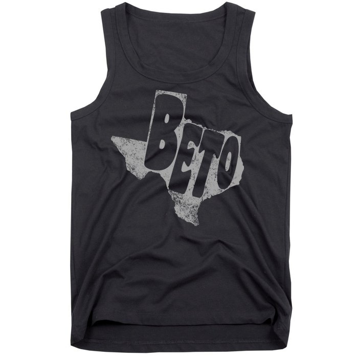 Vintage BETO Texas State Logo Tank Top