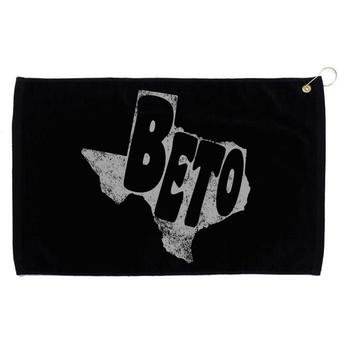 Vintage BETO Texas State Logo Grommeted Golf Towel