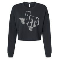 Vintage BETO Texas State Logo Cropped Pullover Crew