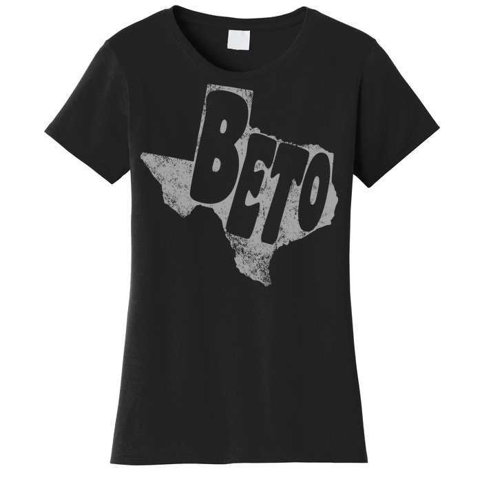 Vintage BETO Texas State Logo Women's T-Shirt