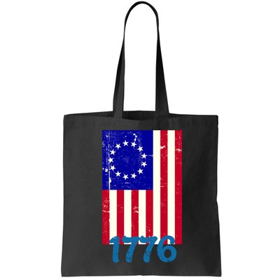 Vintage Betsy Ross American Flag Bag