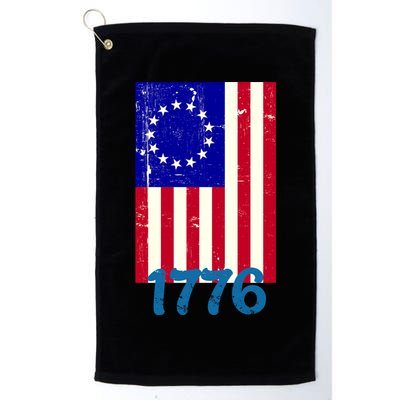 Vintage Betsy Ross American Flag Golf Towel