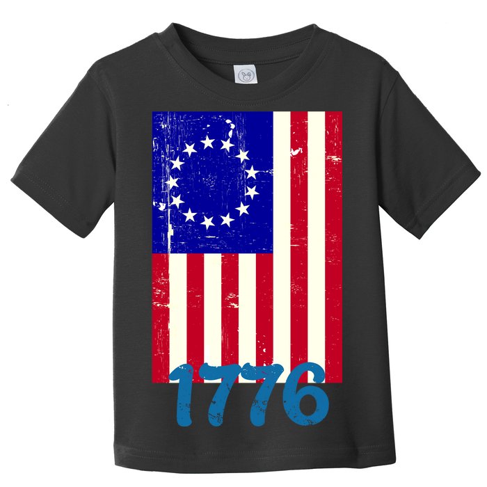 Vintage Betsy Ross American Flag Toddler T-Shirt