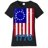 Vintage Betsy Ross American Flag Women's T-Shirt