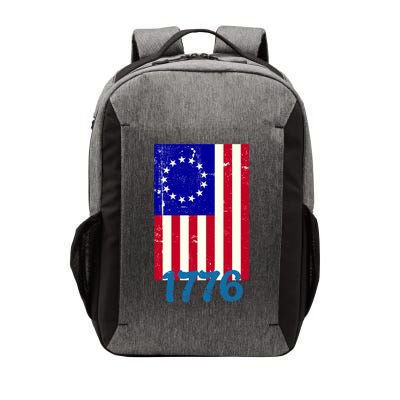 Vintage Betsy Ross American Flag Vector Backpack