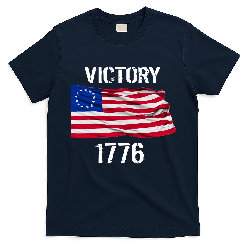 Vintage Betsy Ross American Flag 1776 T-Shirt