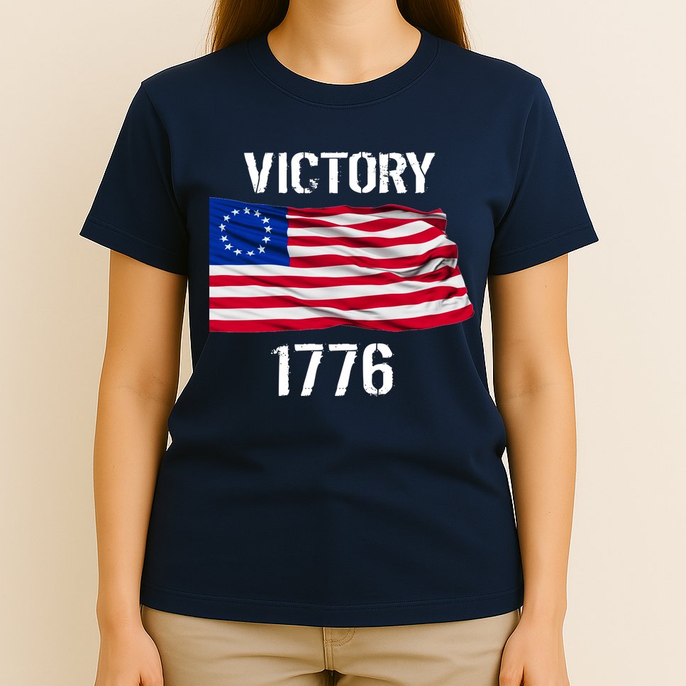 Vintage Betsy Ross American Flag 1776 T-Shirt