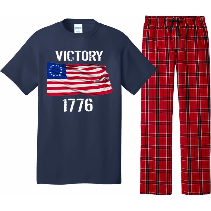 Vintage Betsy Ross American Flag 1776 Pajama Set