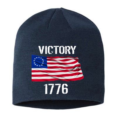 Vintage Betsy Ross American Flag 1776 Sustainable Beanie