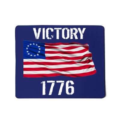 Vintage Betsy Ross American Flag 1776 Mousepad