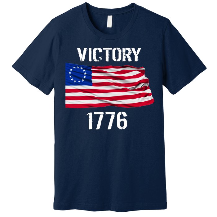 Vintage Betsy Ross American Flag 1776 Premium T-Shirt