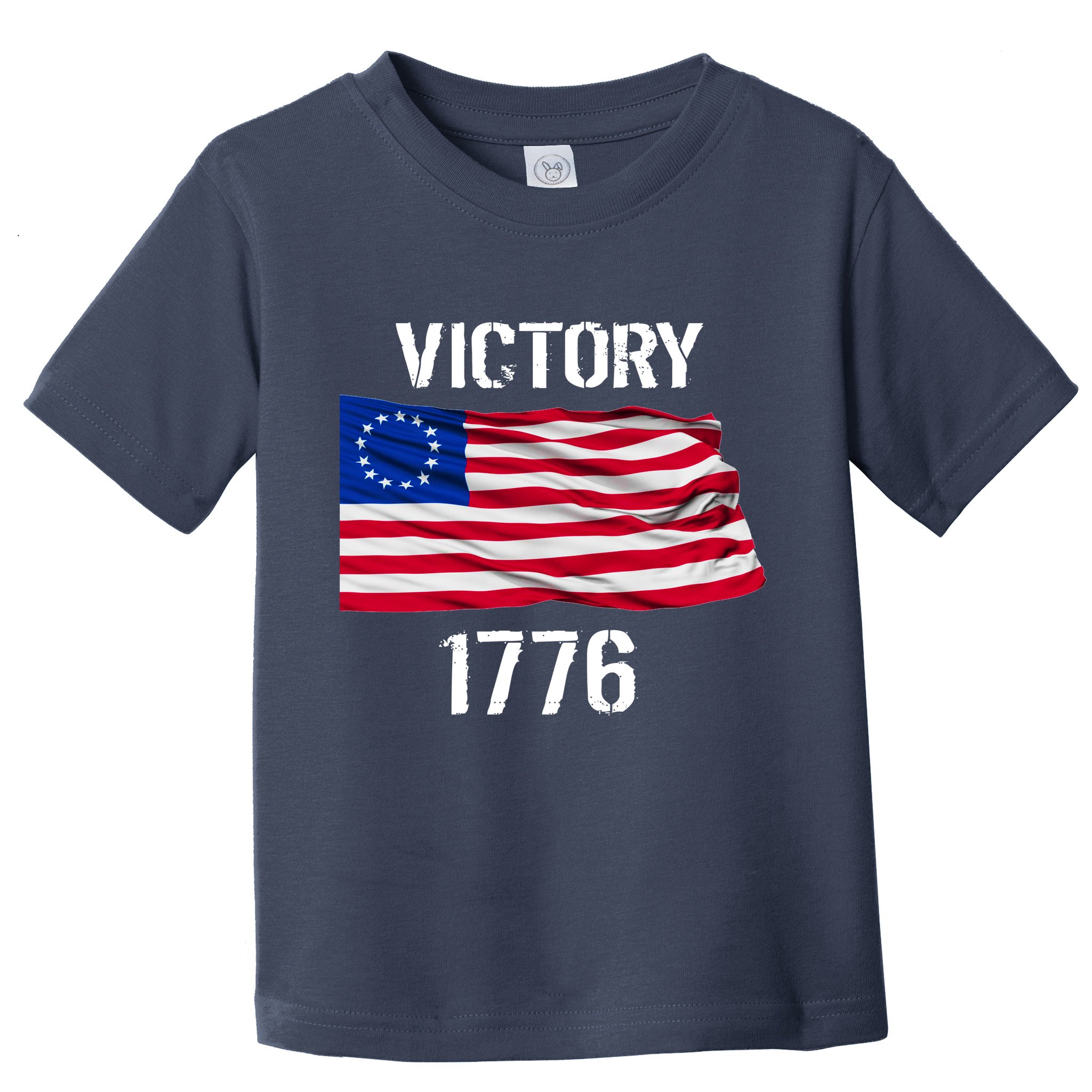Vintage Betsy Ross American Flag 1776 Toddler T-Shirt