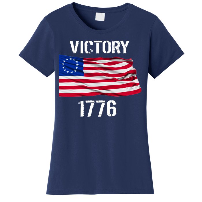 Vintage Betsy Ross American Flag 1776 Women's T-Shirt