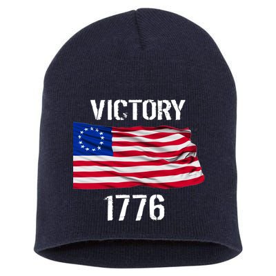 Vintage Betsy Ross American Flag 1776 Short Acrylic Beanie