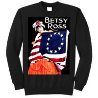 Vintage Betsy Ross American Flag 1776 Art Sweatshirt