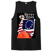 Vintage Betsy Ross American Flag 1776 Art PosiCharge Competitor Tank