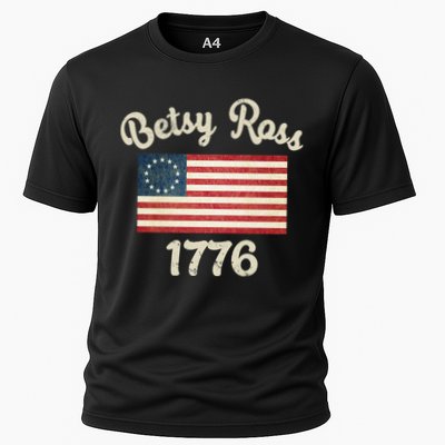 Vintage Betsy Ross Flag 1776 Performance Shirt