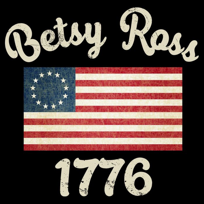 Vintage Betsy Ross Flag 1776 Cooling Performance Crew T-Shirt