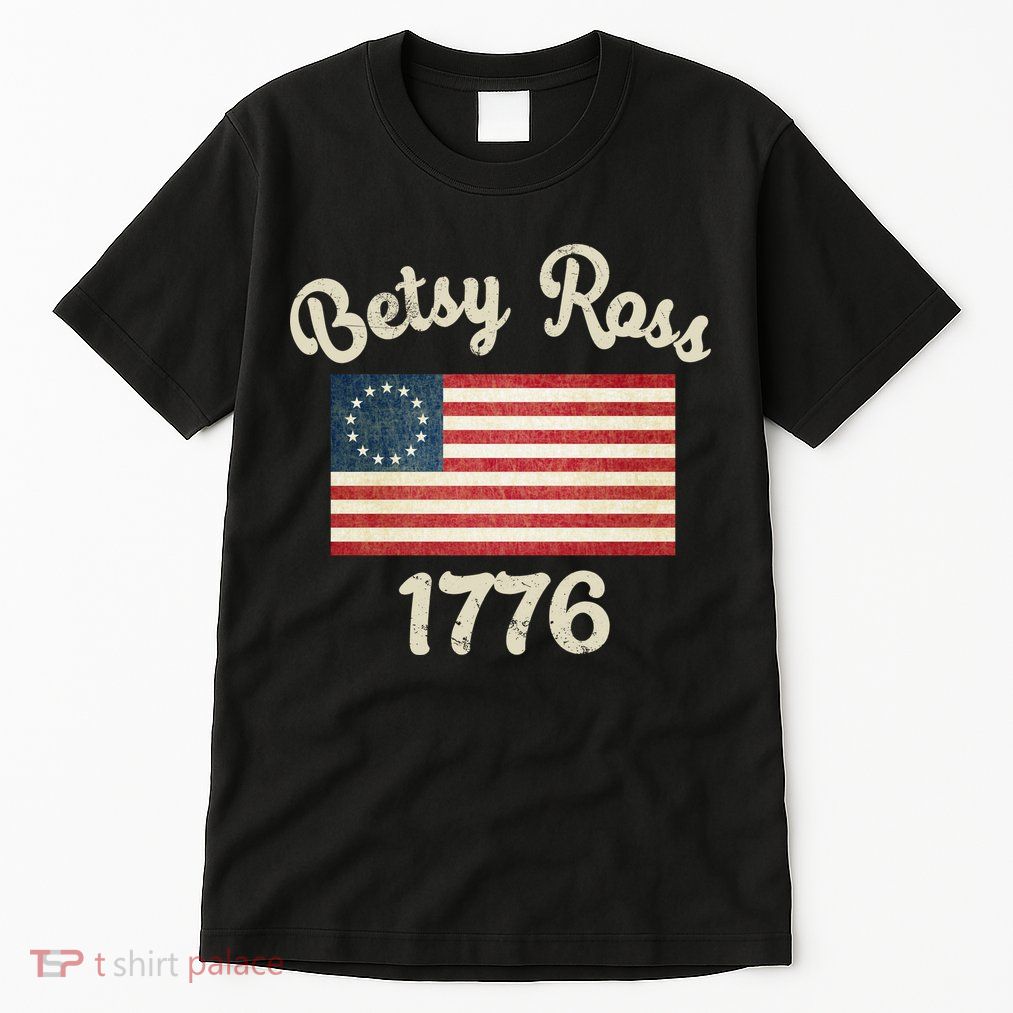Vintage Betsy Ross Flag 1776 Tall T-Shirt