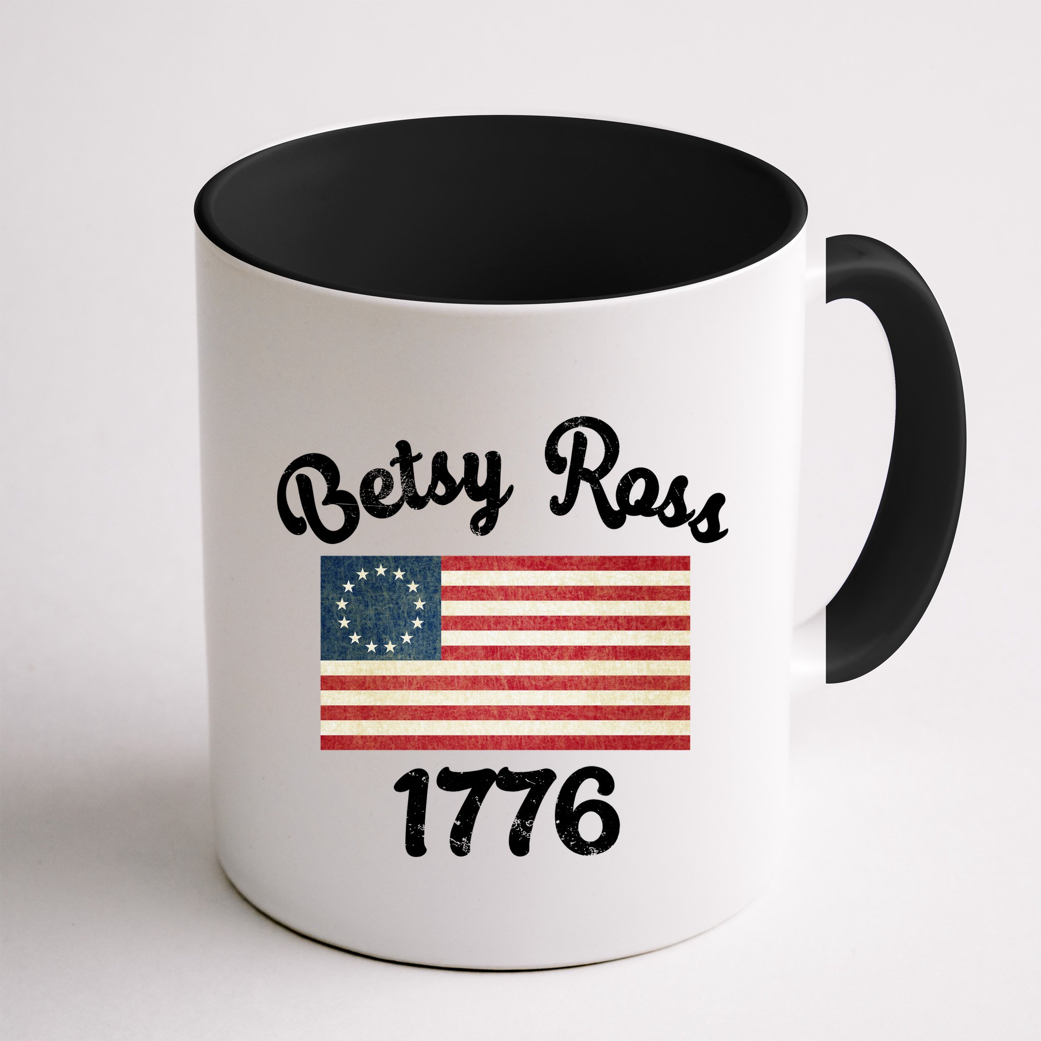 Vintage Betsy Ross Flag 1776 Mug