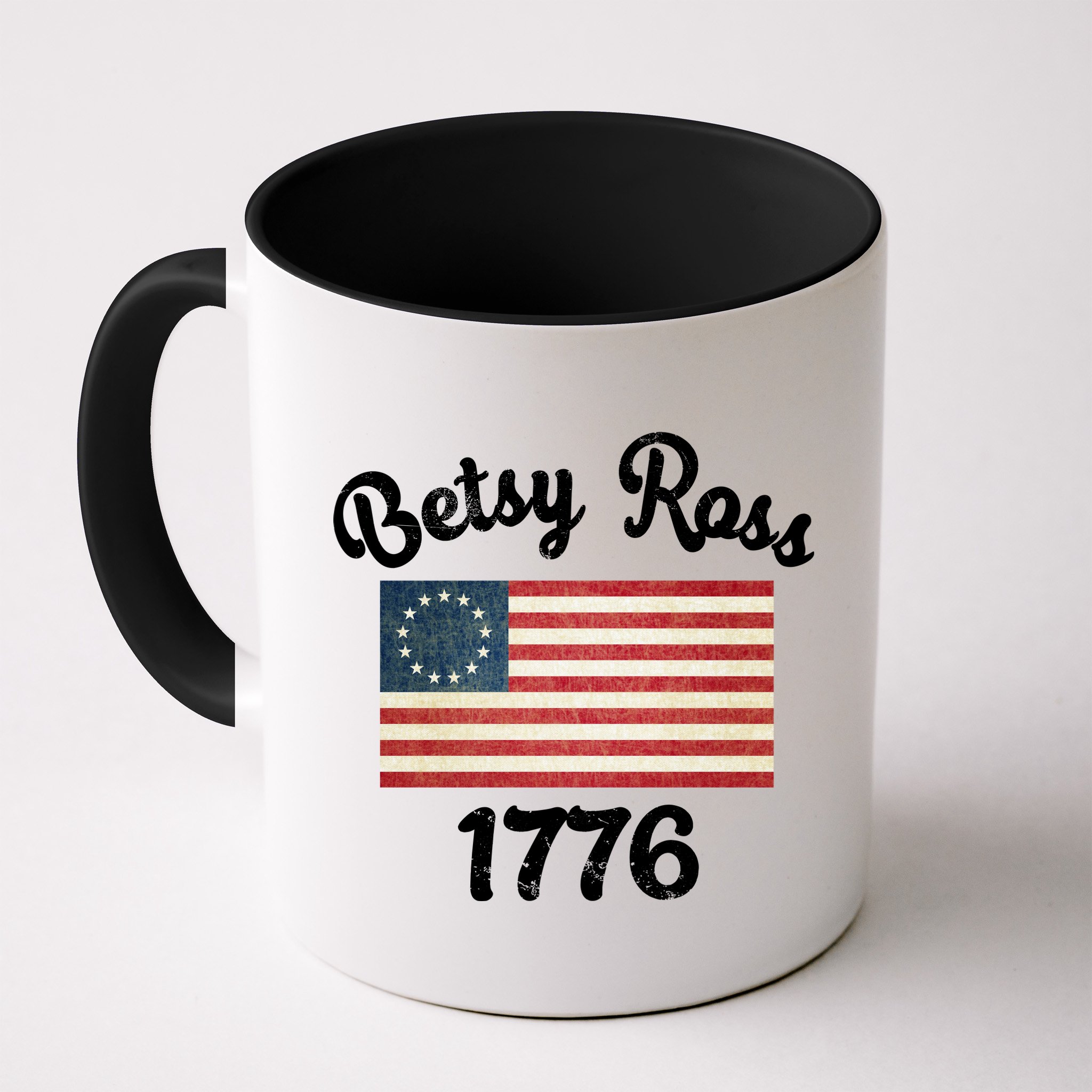 Vintage Betsy Ross Flag 1776 Mug