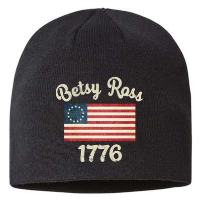 Vintage Betsy Ross Flag 1776 Sustainable Beanie