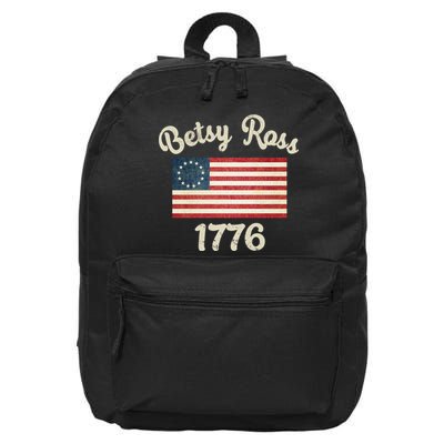 Vintage Betsy Ross Flag 1776 16 in Basic Backpack