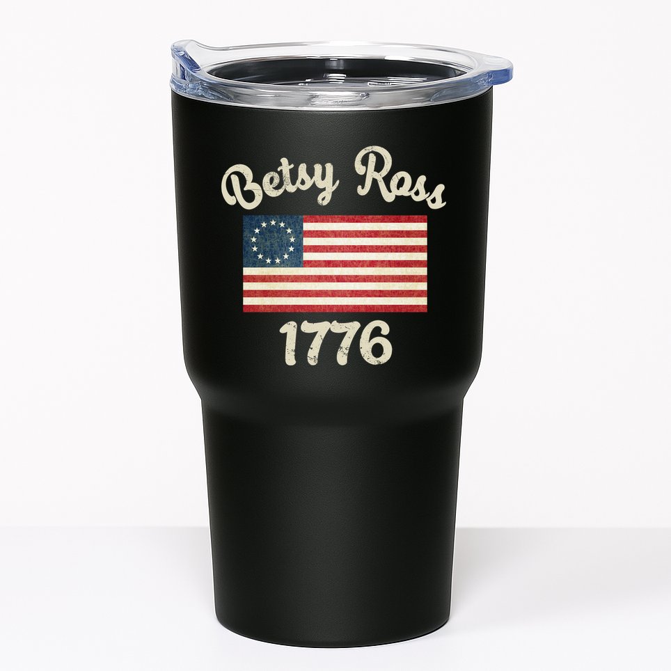 Vintage Betsy Ross Flag 1776 Tumbler