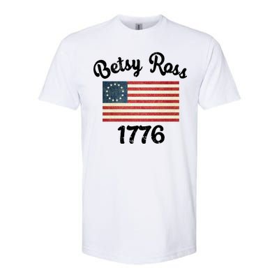 Vintage Betsy Ross Flag 1776 Softstyle® CVC T-Shirt