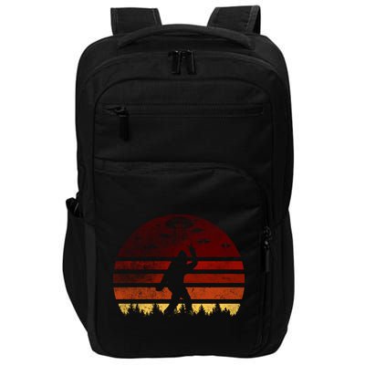 Vintage Bigfoot UFO Abduction Believe Impact Tech Backpack