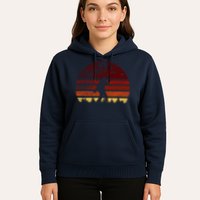 Vintage Bigfoot UFO Abduction Believe Hoodie