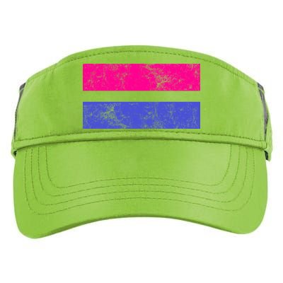 Vintage Bisexual Flag Bi Pride Flag Adult Drive Performance Visor