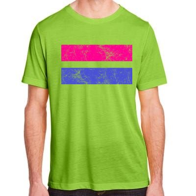 Vintage Bisexual Flag Bi Pride Flag Adult ChromaSoft Performance T-Shirt